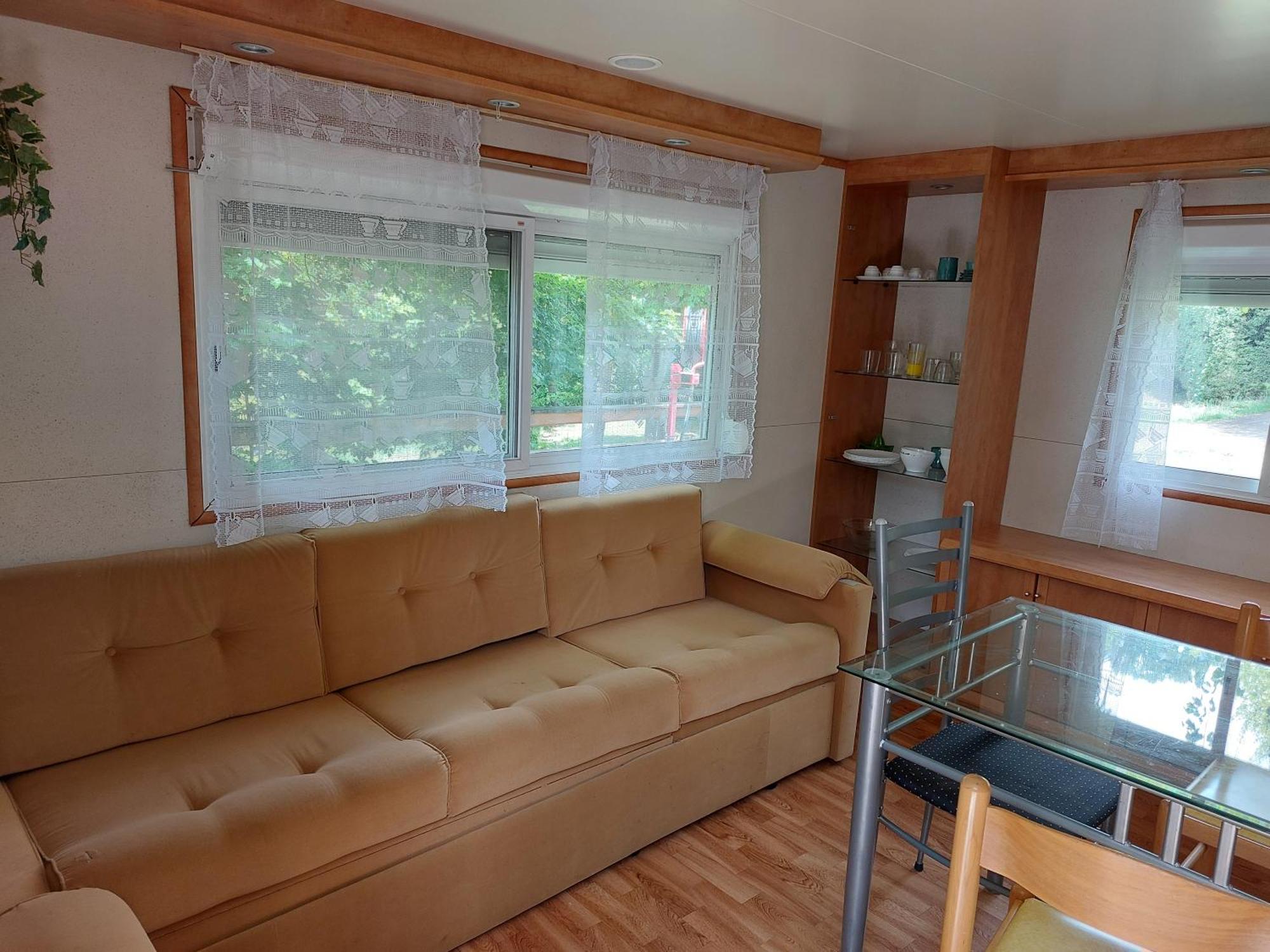 Camping L'Enclave Mobil-Home Estavar 외부 사진