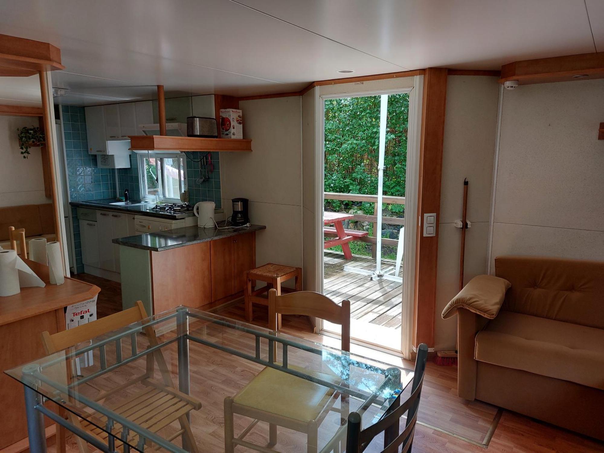 Camping L'Enclave Mobil-Home Estavar 외부 사진