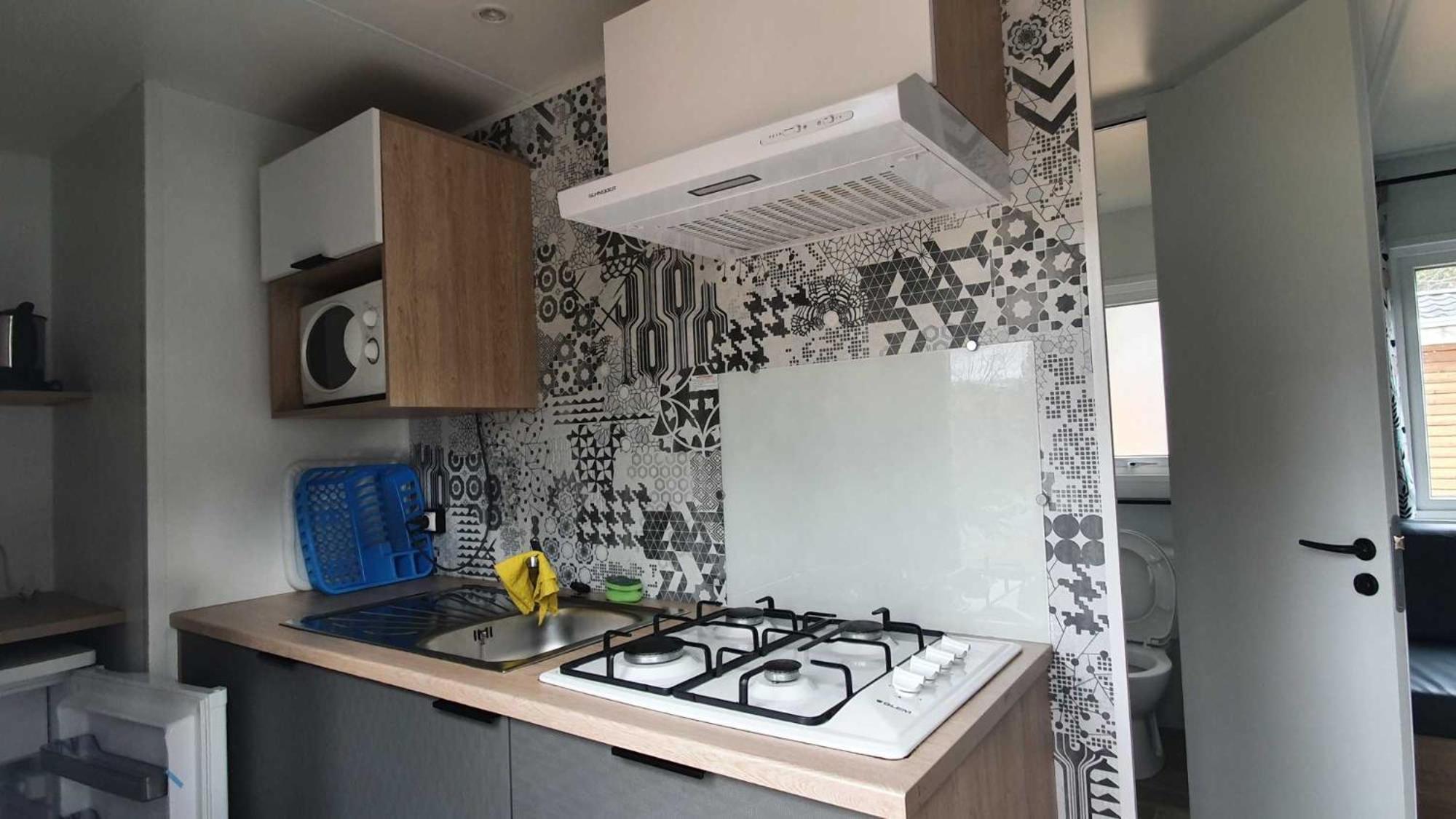 Camping L'Enclave Mobil-Home Estavar 외부 사진