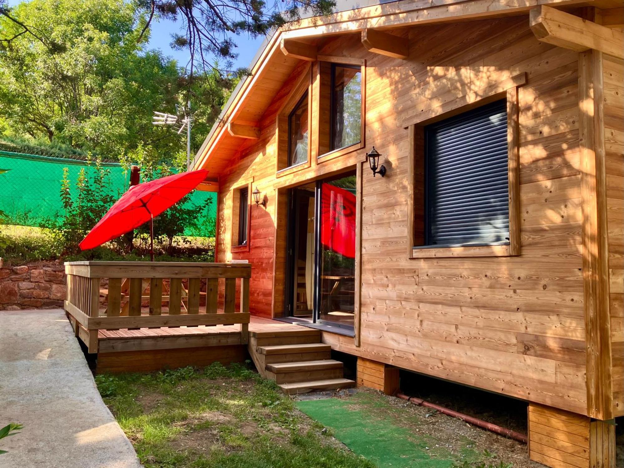 Camping L'Enclave Mobil-Home Estavar 외부 사진