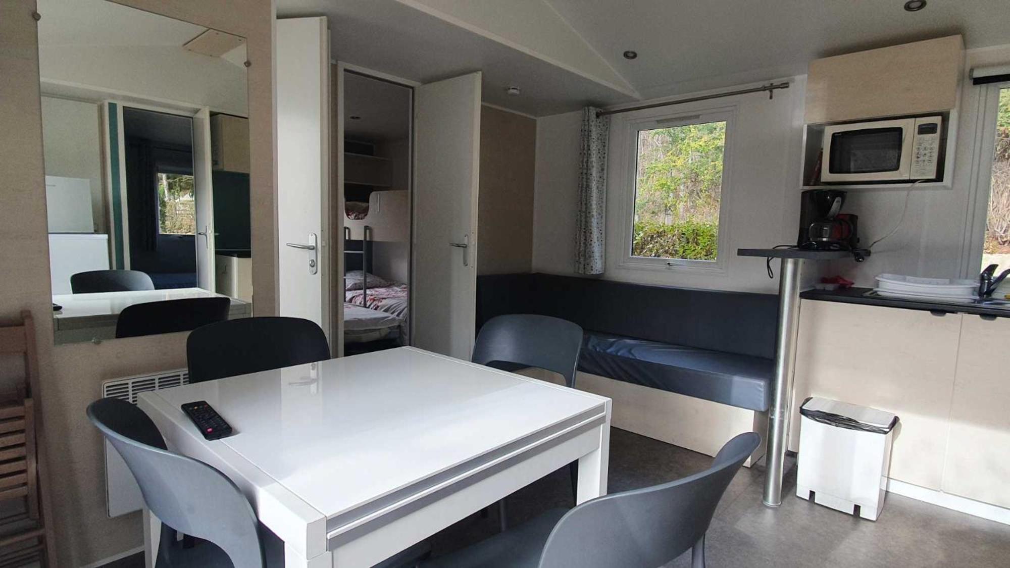 Camping L'Enclave Mobil-Home Estavar 외부 사진