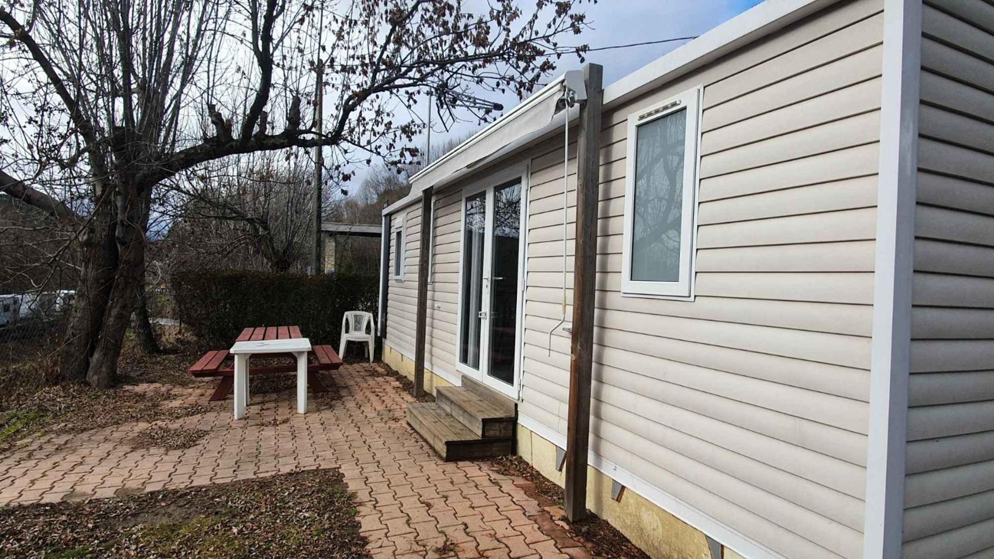 Camping L'Enclave Mobil-Home Estavar 외부 사진
