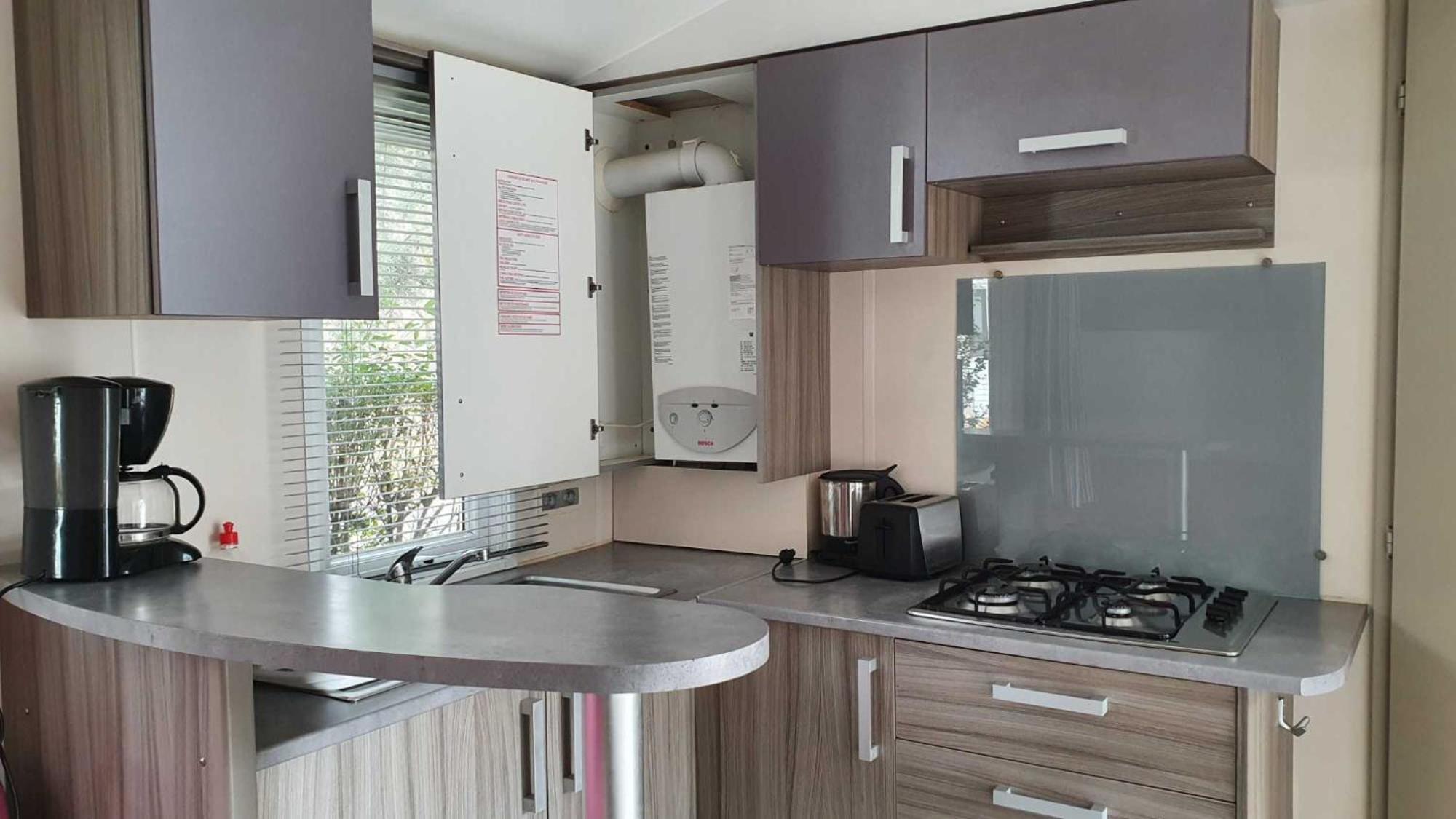 Camping L'Enclave Mobil-Home Estavar 외부 사진
